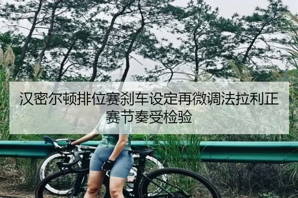 汉密尔顿排位赛刹车设定再微调法拉利正赛节奏受检验